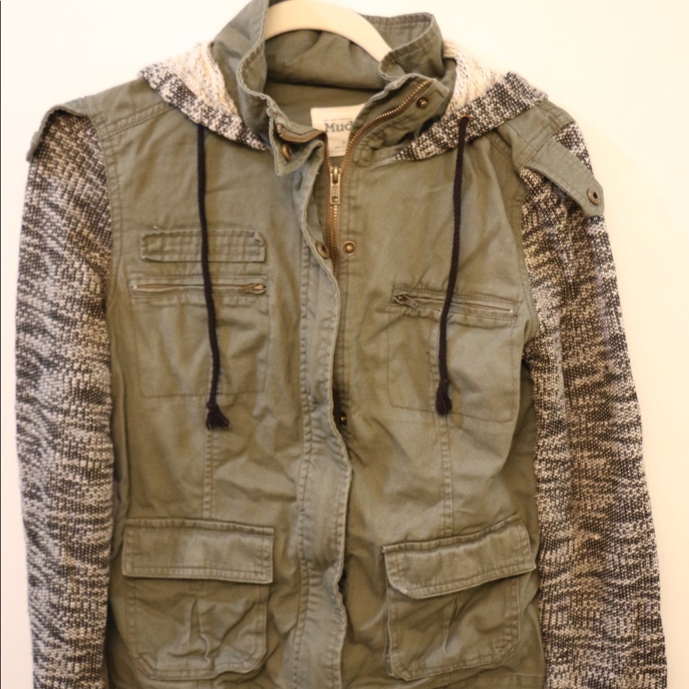 Camo Green Mudd Jacket